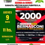 Néstor Hugo Fuentes S.A. | Bernasconi – La Pampa | Próximo Remate Feria el jueves 09 de mayo del 2024