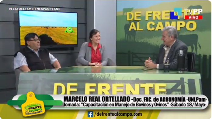 Entrevista: Romina Beierbach y Marcelo Real Ortellado previo a la Jornada de Manejo de Bovinos y Ovinos