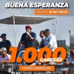 Alfredo S. Mondino | Buena Esperanza – San Luis | Próximo Remate Feria el viernes 10 de mayo del 2024