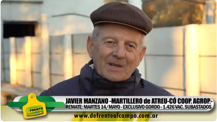 Entrevista: JAVIER MANZANO martillero de ATREU-CÓ COOP. Agropecuaria de Macachín