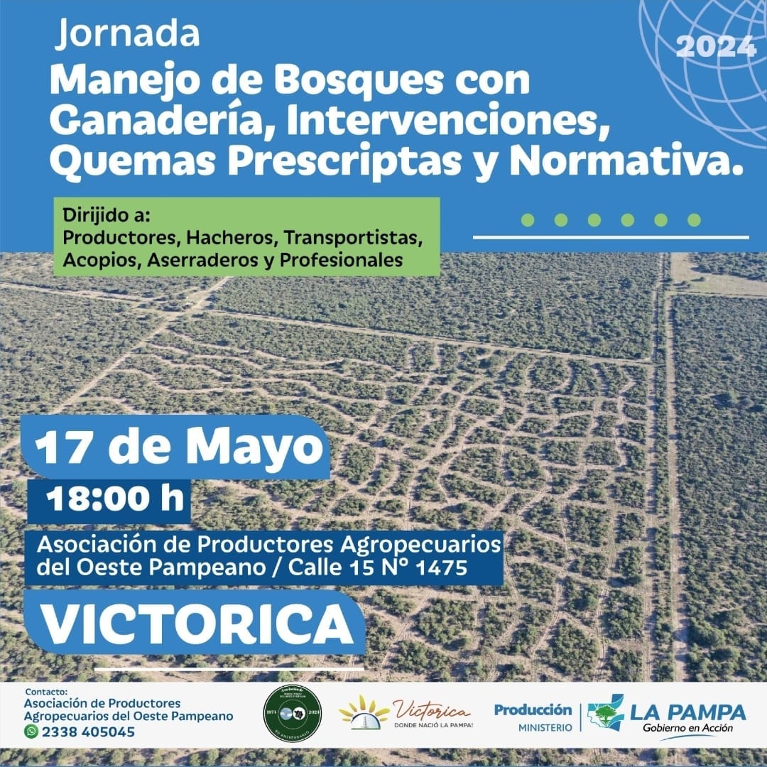 Jornada: Manejo de Bosques con Ganadería, Intervenciones, Quemas Prescriptas y Normativa