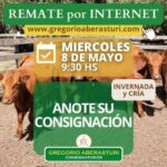 Gregorio Aberasturi SRL | Por internet | Próximo Remate Feria el miércoles 08 de mayo del 2024