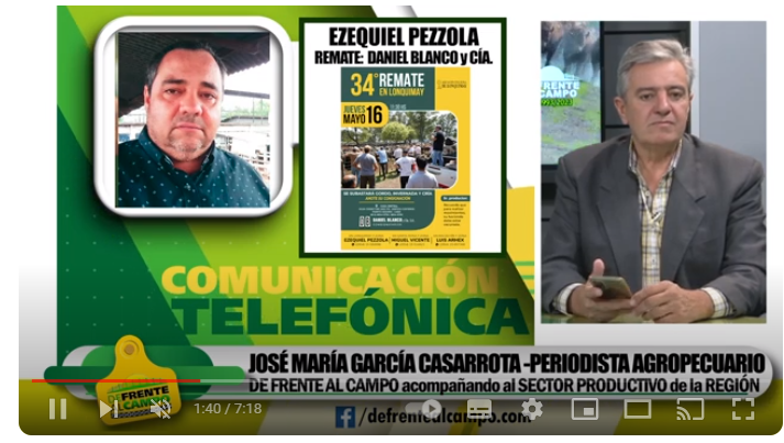 Ezequiel Pezzola habla del Crecimiento y Desafíos del Sector. Remate Ganadero en La Pampa