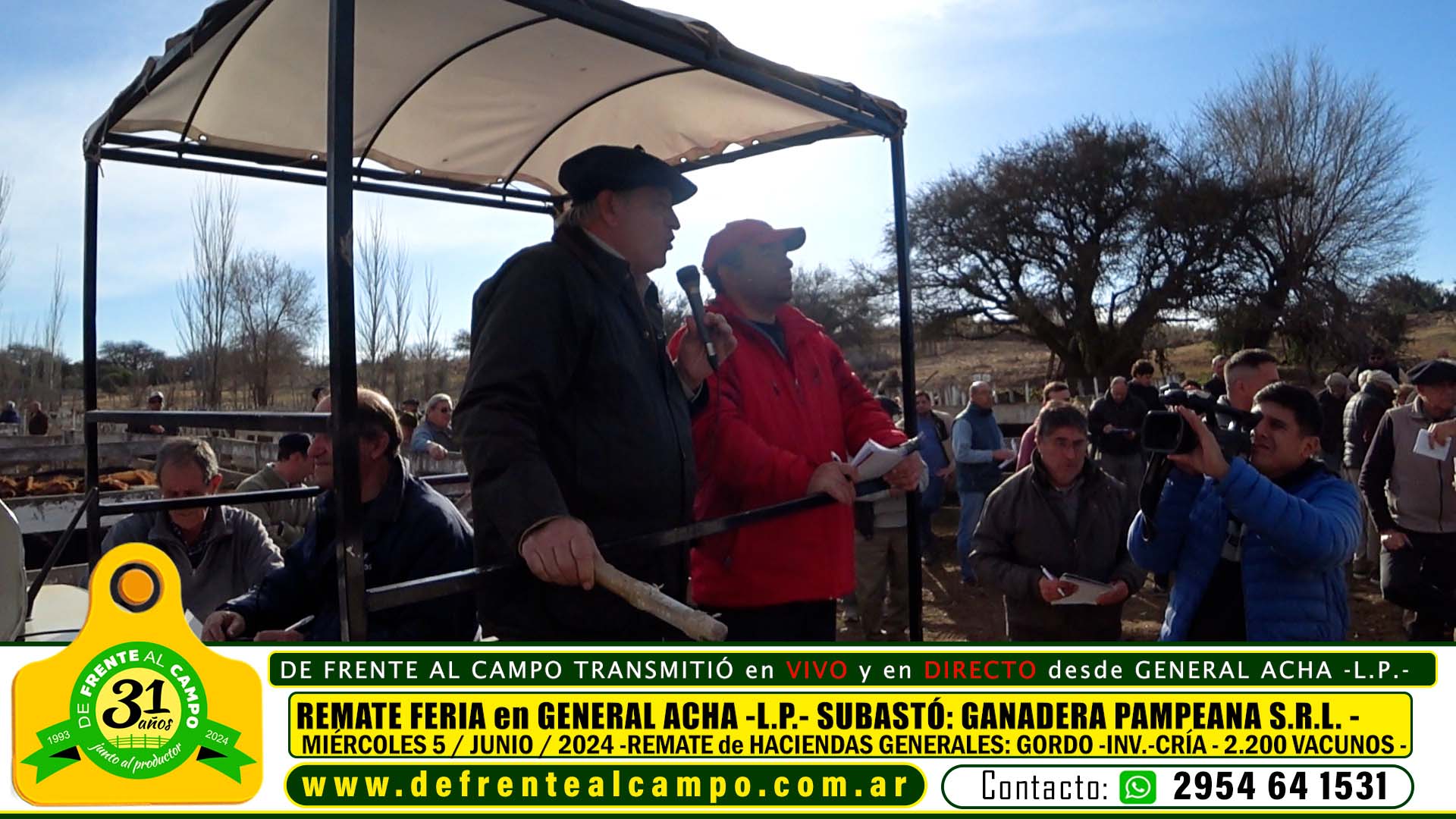 Remate Feria de Ganadera Pampeana S.R.L. – General Acha -L.P.- | 05-06-2024