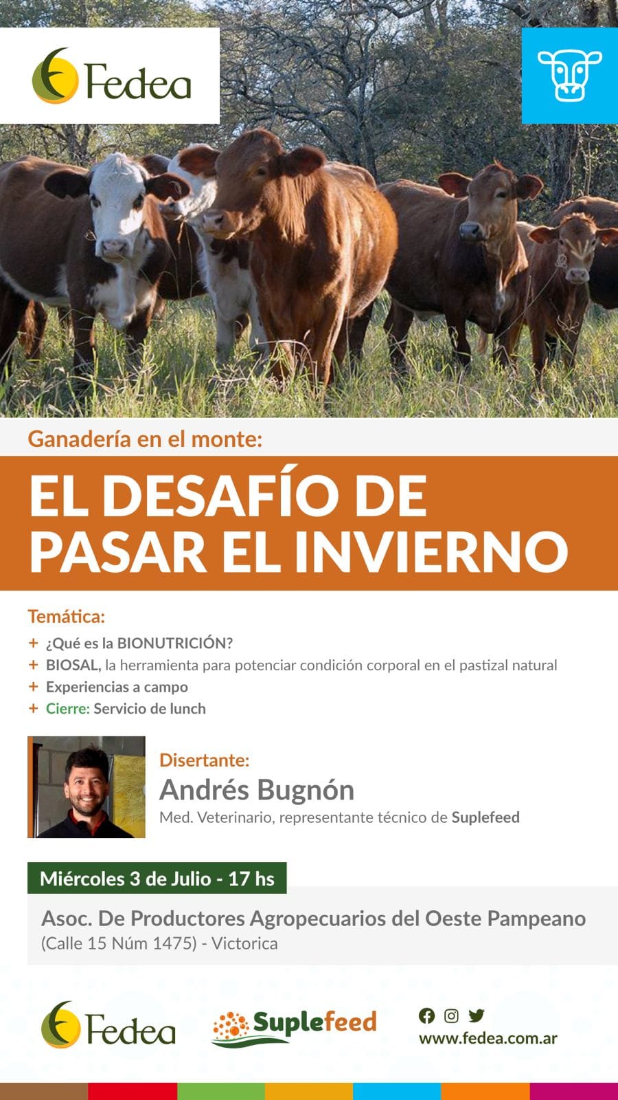 Ganadería en el monte: El desafío de pasar el invierno