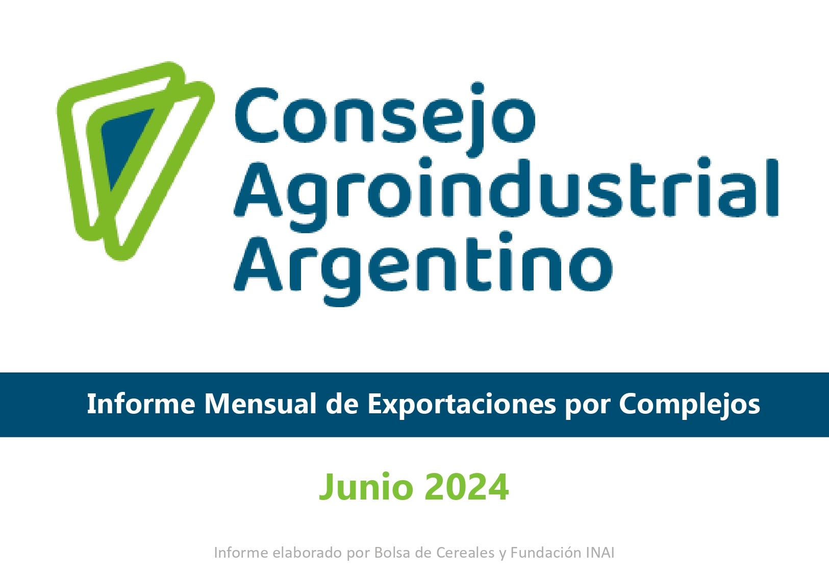 CAA: Informe mensual de Exportaciones junio 2024