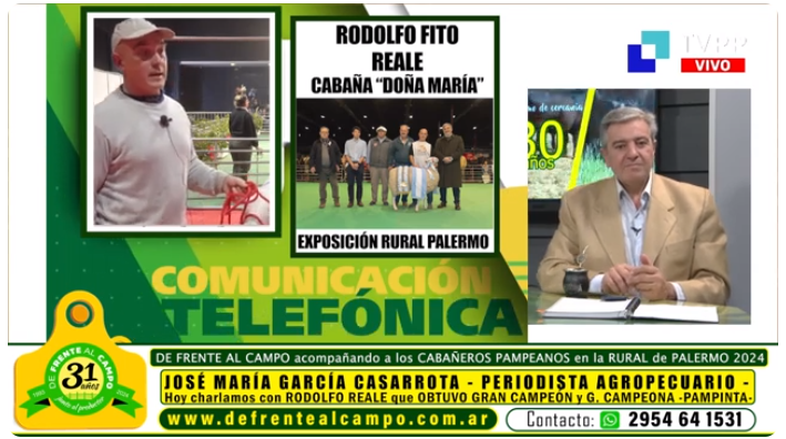 Entrevista: Rodolfo Fito Reale de Cabaña Doña María – Palermo 2024