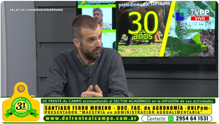 Entrevista: Santiago Ferro Moreno – Maestría en Administración Agroalimentaria