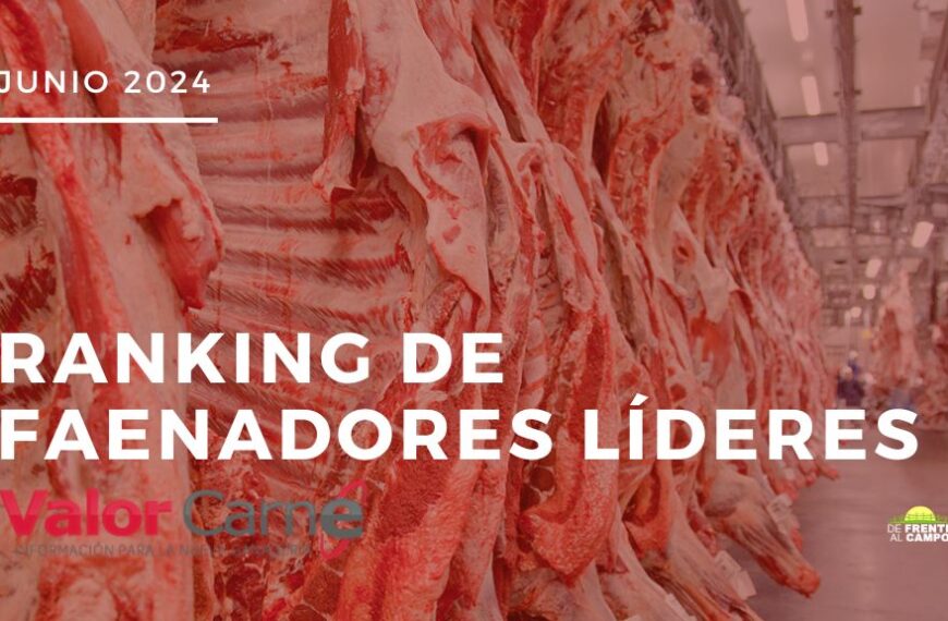 Las industrias líderes también faenaron menos en junio