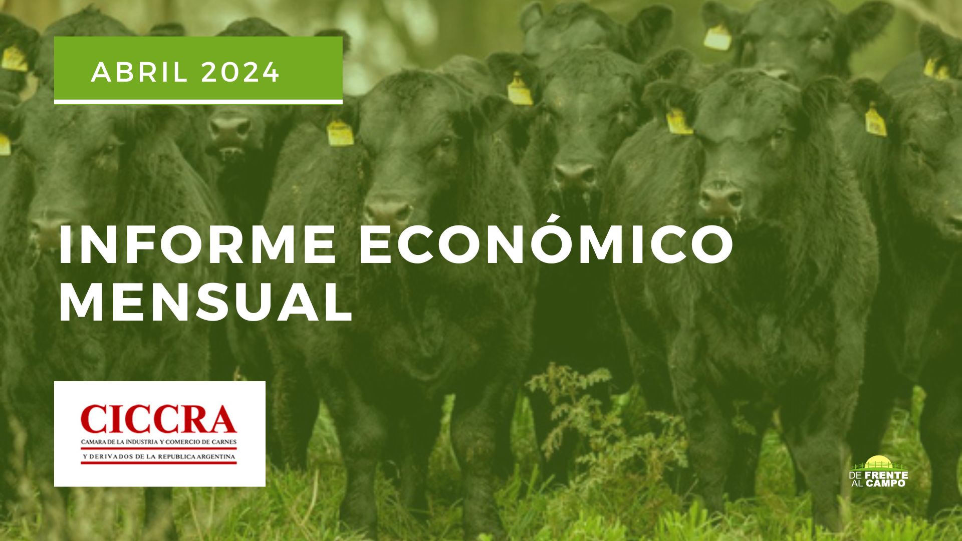 Las exportaciones de carne vacuna crecieron un 25% en el primer trimestre de 2024, pero los precios cayeron un 11%. CICCRA (Abril 2024)