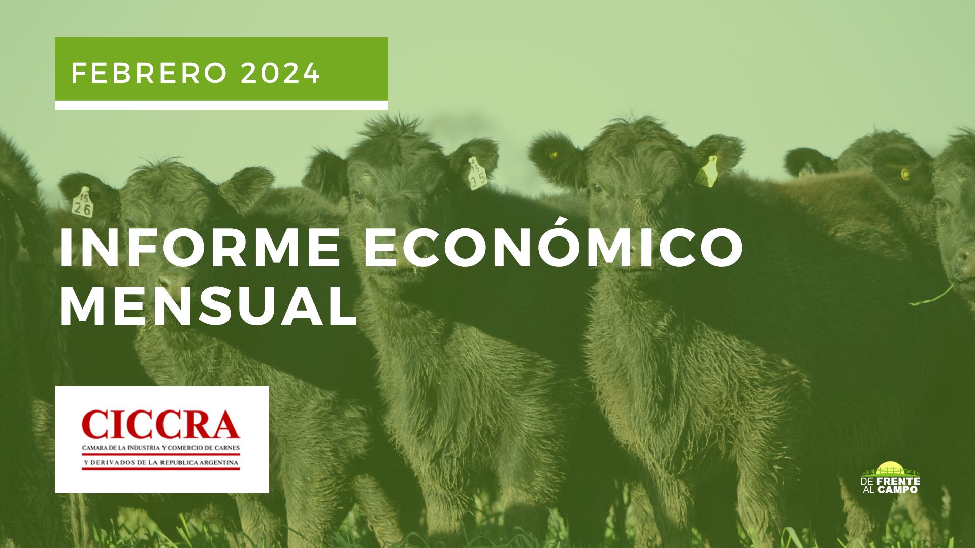 ¿Cómo impactan las variables macroeconómicas en la faena y exportaciones de carne? Indicadores Clave y Perspectivas del Sector Cárnico. CICCRA (Febrero 2024)