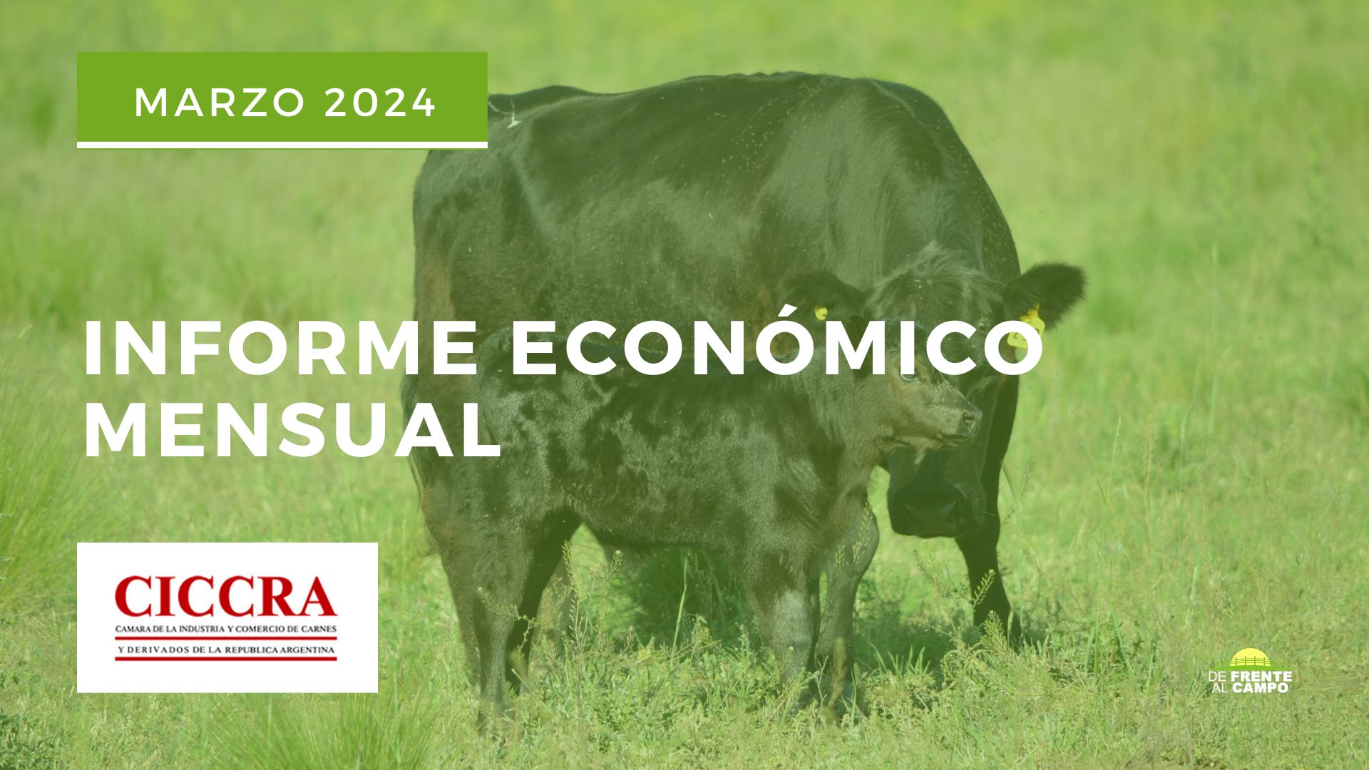Caída Histórica en la Faena Vacuna de Marzo 2024: El Impacto de la Seca y la Retención de Haciendas. CICCRA (Marzo 2024)