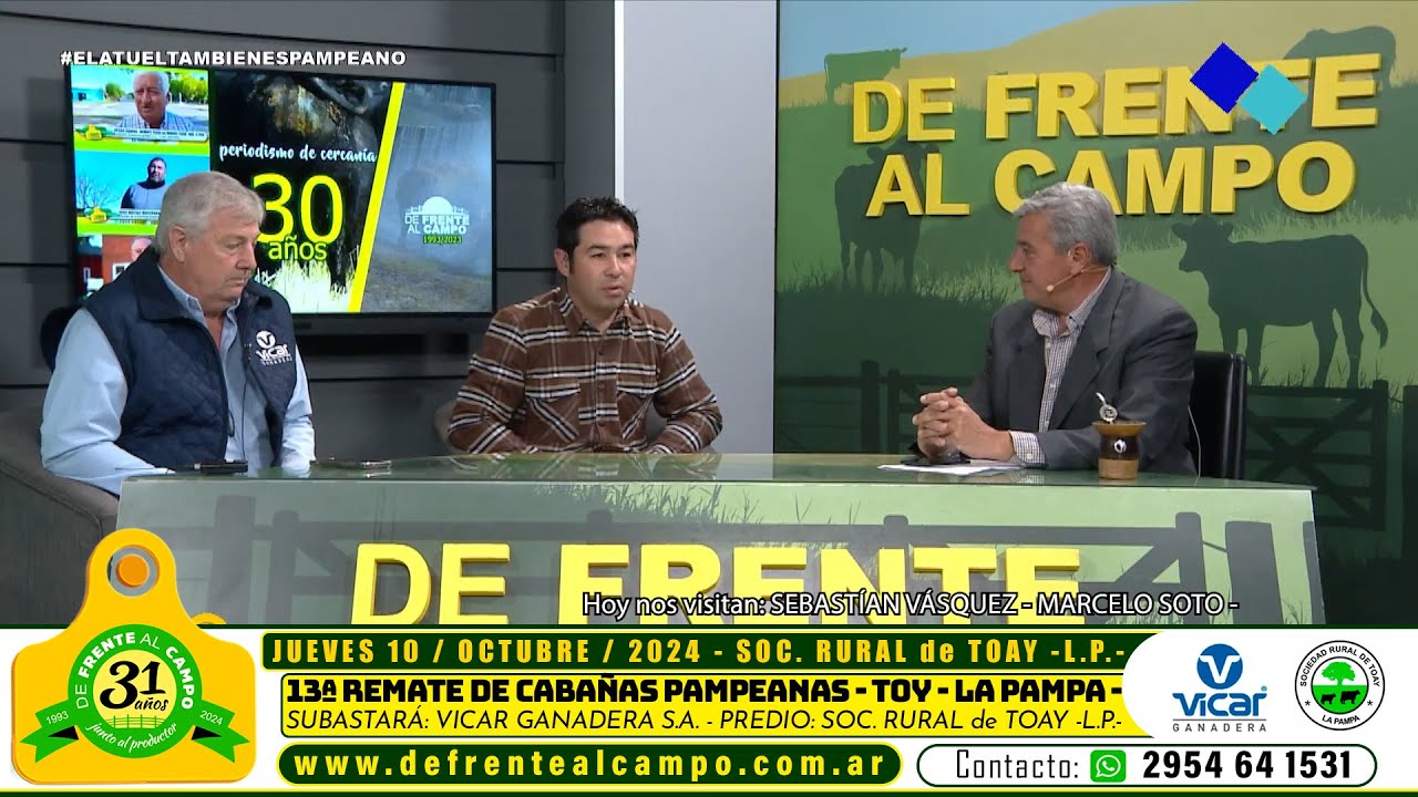 Entrevista: Expectativas y Preparativos para el 13° Remate de Cabañas Pampeanas – Con Sebastián Vásquez y Marcelo Soto
