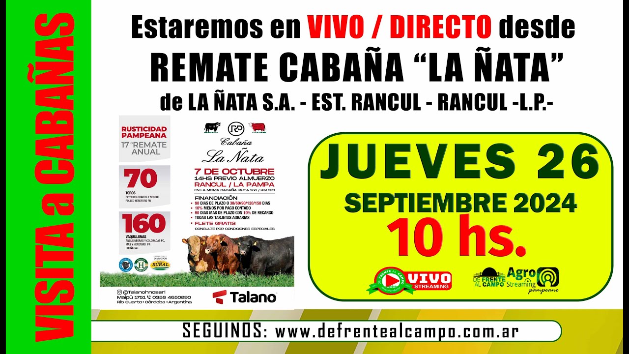 Visita a Cabaña «La Ñata»: Innovación y Producción de Genética Bovina de Calidad