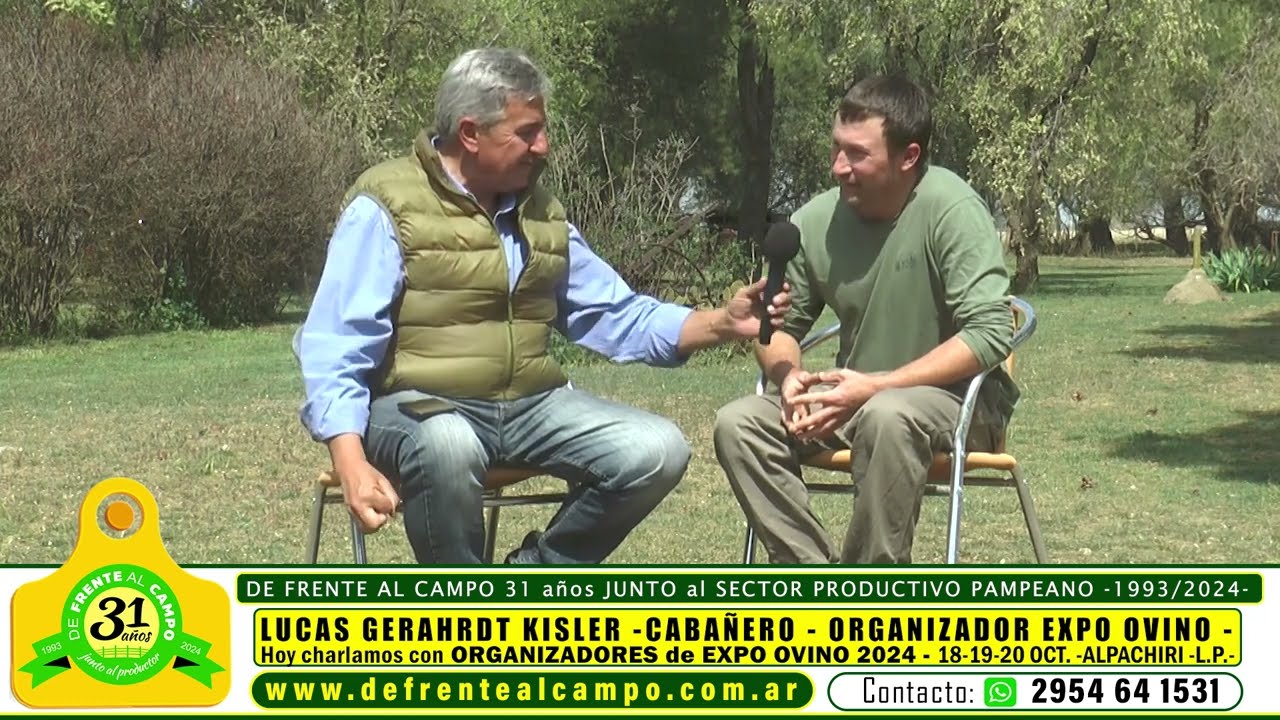 Entrevista: Lucas Gerahdt Kisler anticipa las novedades de la Expo Ovino 2024