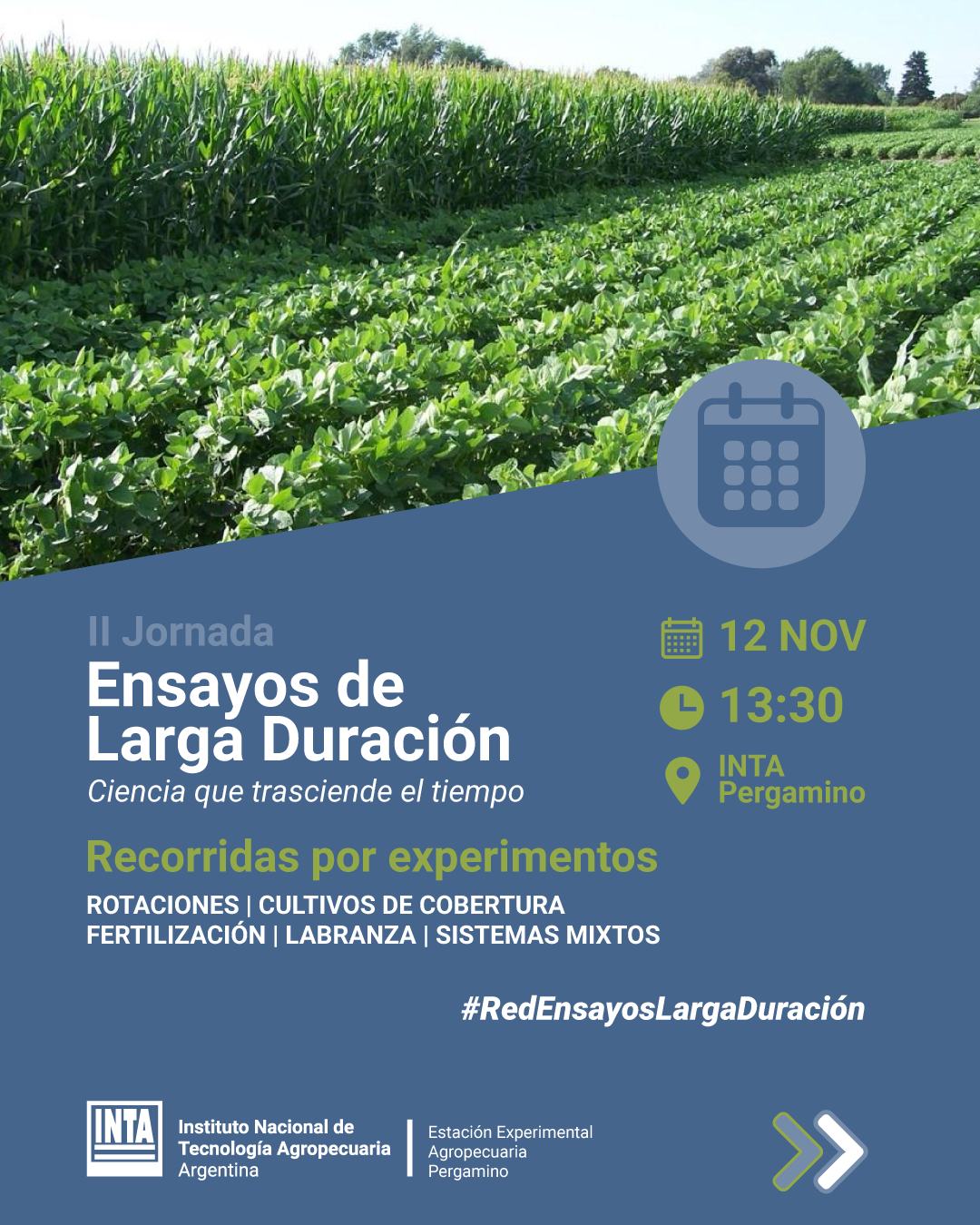 II Jornada de Ensayos de Larga Duración en INTA Pergamino