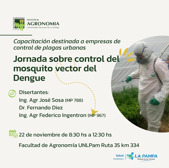 Jornada sobre control del mosquito vector del Dengue