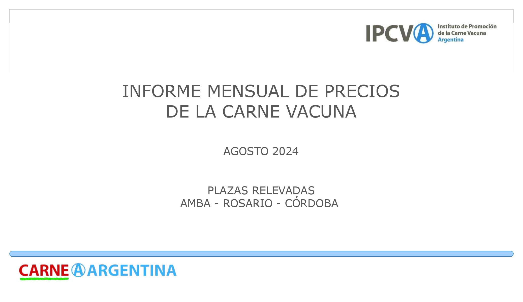Precios de la carne en agosto 2024: variaciones y tendencias en AMBA, Rosario y Córdoba