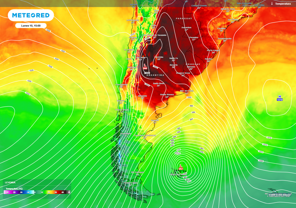 Argentina enfrenta una intensa ola de calor con temperaturas récord y tormentas en el horizonte