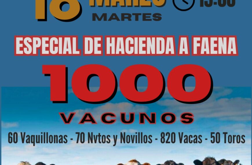 Sociedad Cooperativa Agrícola Ganadera Ltda. | General San Martín | Próximo Remate Feria el 18 de marzo 2025