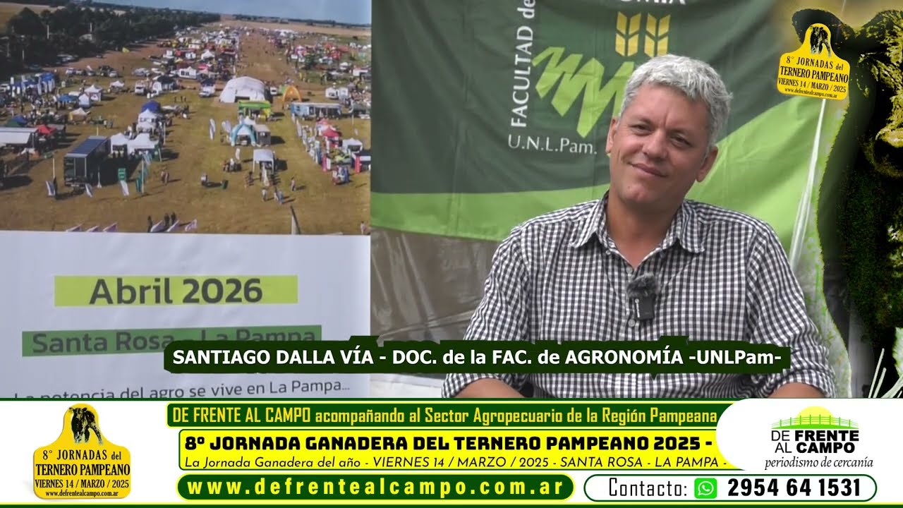 Santiago Dalla Vía y el rol clave de la tecnología en la ganadería pampeana