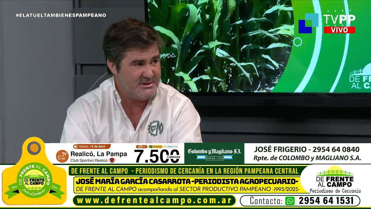 Entrevista: José Frigerio de Colombo y Magliano analiza el mercado ganadero y anticipa el remate televisado en Realicó