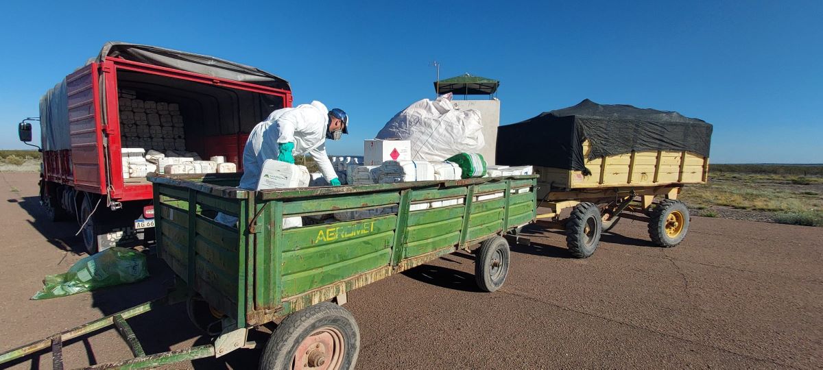 Campaña en 25 de Mayo y Casa de Piedra recolectó 942 envases vacíos de fitosanitarios