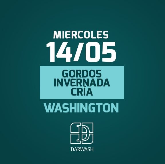 DarWash Consignataria de Hacienda | Washington, Córdoba | Próximo Remate Feria el miércoles 14 de mayo de 2025