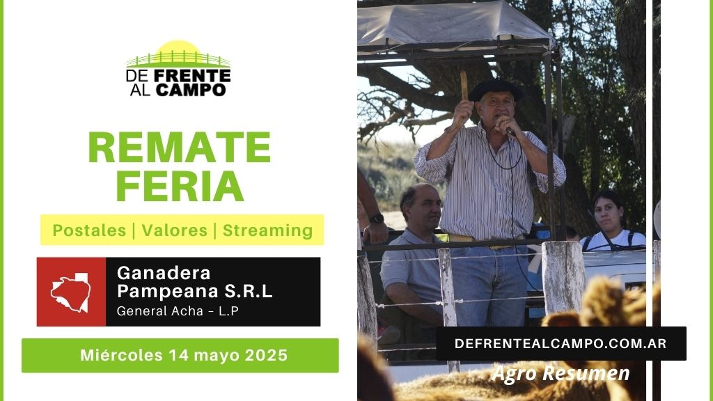 Remate Feria de Ganadera Pampeana S.R.L. | General Acha | 14/05/2025