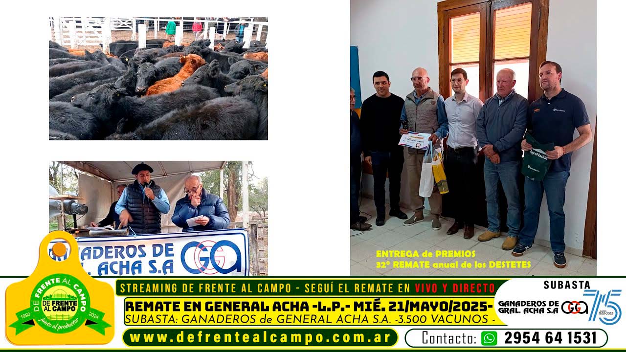 Premios: 32° Remate anual de los Destetes