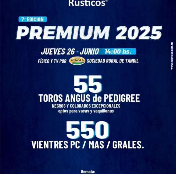 Alfredo S. Mondino | Tandil | Próximo Remate Feria el jueves 26 de junio de 2025