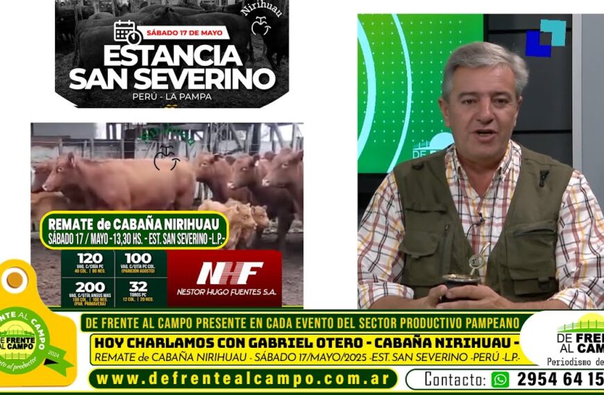 Entrevista: Gabriel Otero y el esperado remate de otoño de Cabaña Nirihuau en Estancia San Severino