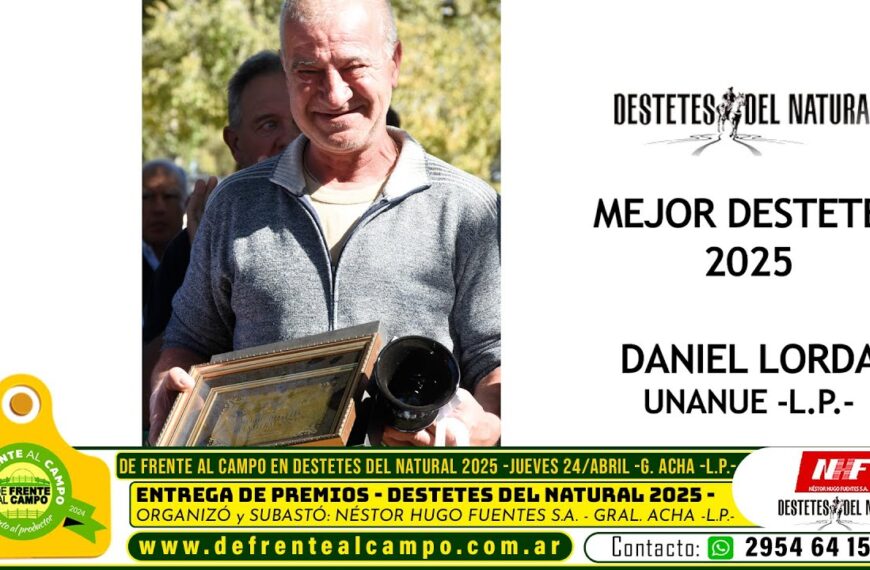 Destetes del Natural: Néstor Hugo Fuentes S.A. concretó un nuevo exitoso remate