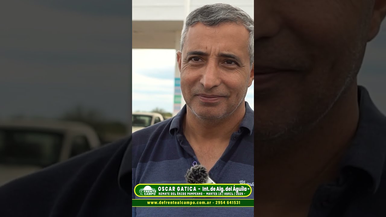 Entrevista: intendente Oscar Gatica y el impacto del remate del Árido Pampeano en Algarrobo del Águila