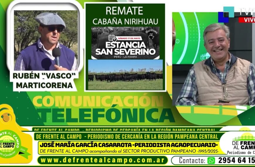 Entrevista: rubén «Vasco» Marticorena y el esperado remate de Cabaña Nirihuau en Estancia San Severino
