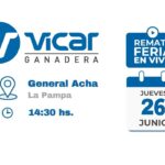 Vicar Ganadera S.A. | General Acha | Próximo Remate Feria el jueves 26 de junio de 2025