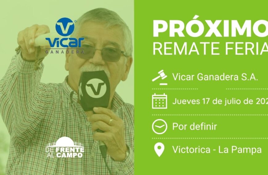 Vicar Ganadera S.A. | Victorica | Próximo Remate Feria el jueves 17 de julio de 2025