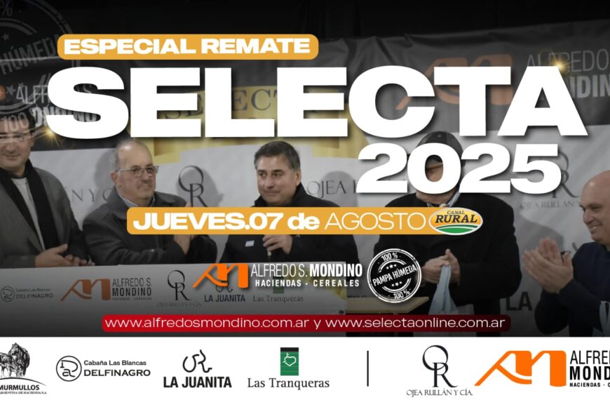Alfredo S. Mondino | Canal Rural | Próximo Remate Feria el Jueves 7 de agosto de 2025