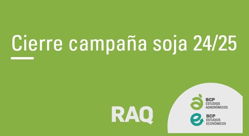 Balance de la Campaña de Soja 2024/2025 y Avance de Siembra Fina: Análisis de la Segunda Quincena de Junio 2025