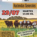 Sociedad Cooperativa Agrícola Ganadera Ltda. | General San Martín | Próximo Remate Feria el martes 29 de julio de 2025