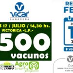 Vicar Ganadera S.A. | Victorica | Próximo Remate Feria el jueves 17 de julio de 2025