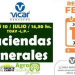Vicar Ganadera S.A. | Toay | Próximo Remate Feria el jueves 10 de julio de 2025