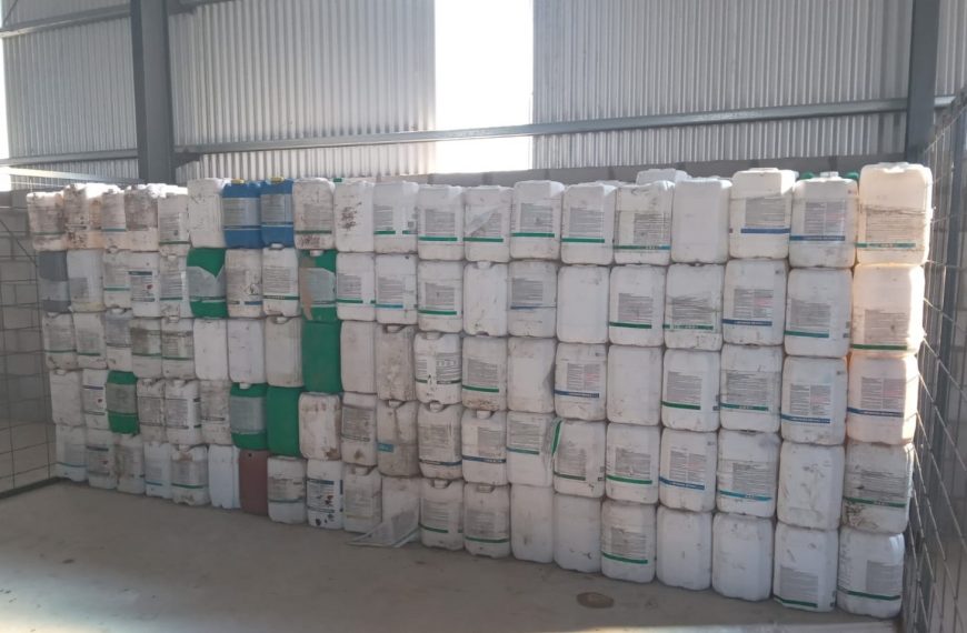 Envases retornables fitosanitarios Senasa