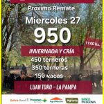 Ganaderos de Elordi S.A. | Luan Toro, La Pampa | Próximo Remate Feria el Miércoles 27 de agosto de 2025