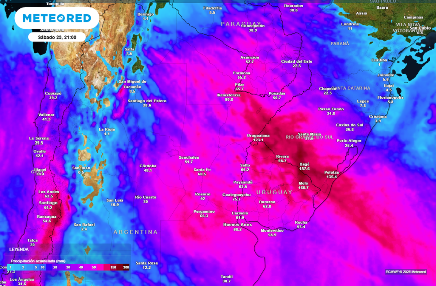 Ciclogénesis en Argentina: tormentas, lluvias intensas y fuertes vientos afectan al centro y norte del país