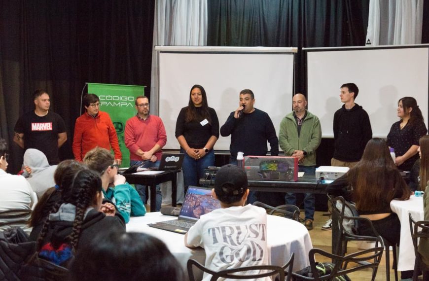 Realicó fue sede de una jornada de Código Pampa con foco en la formación digital juvenil