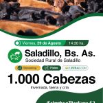 Colombo y Magliano S.A. | Saladillo, Bs. As. | Próximo Remate Feria el viernes 29 de agosto de 2025