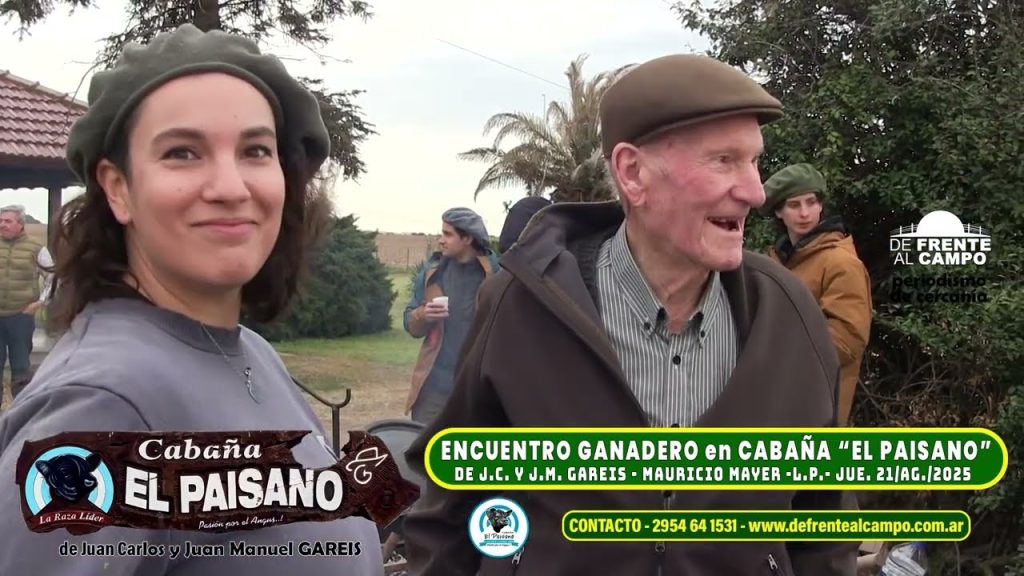 Productores y visitantes compartiendo en el Encuentro Ganadero El Paisano 2025