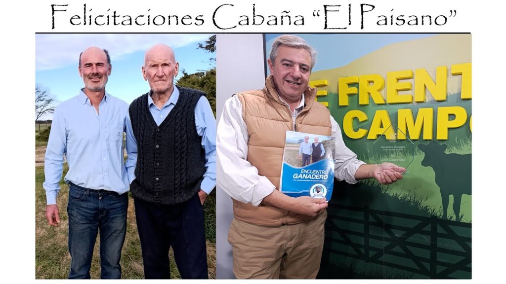 Organizadores y medios presentes en el Encuentro Ganadero El Paisano 2025