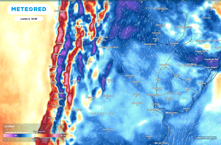 Heladas generalizadas y estabilidad climática: así arranca la primera semana de agosto en Argentina